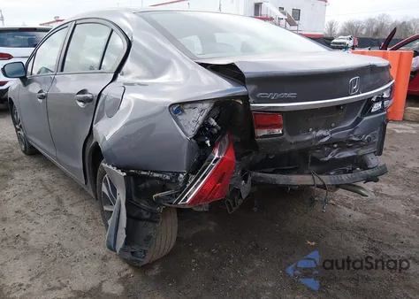 2014 Honda Civic Ex из США, поврежденный, VIN 19XFB2F81EE006840
